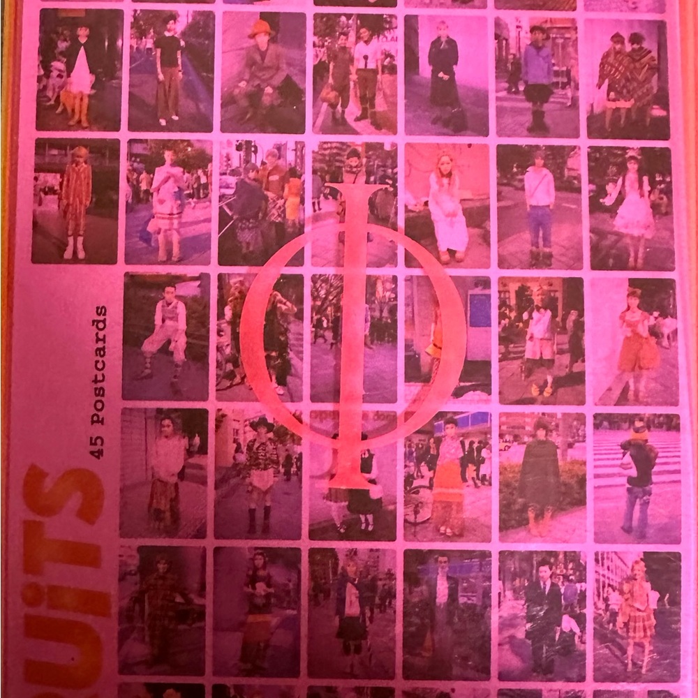 Fruits Magazine Japanese street fashion Postcard Set 45